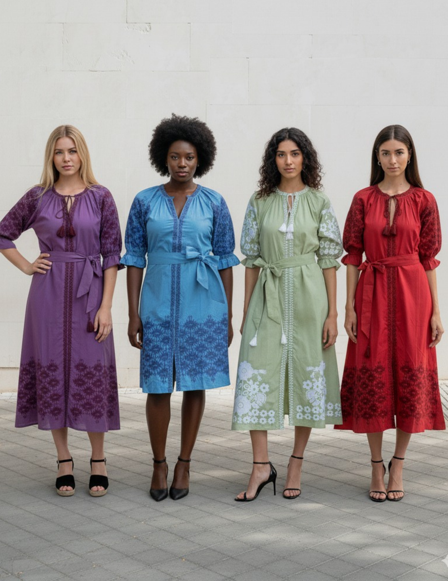 Serena Dress – Pack of 3 (1S–1M–1L)