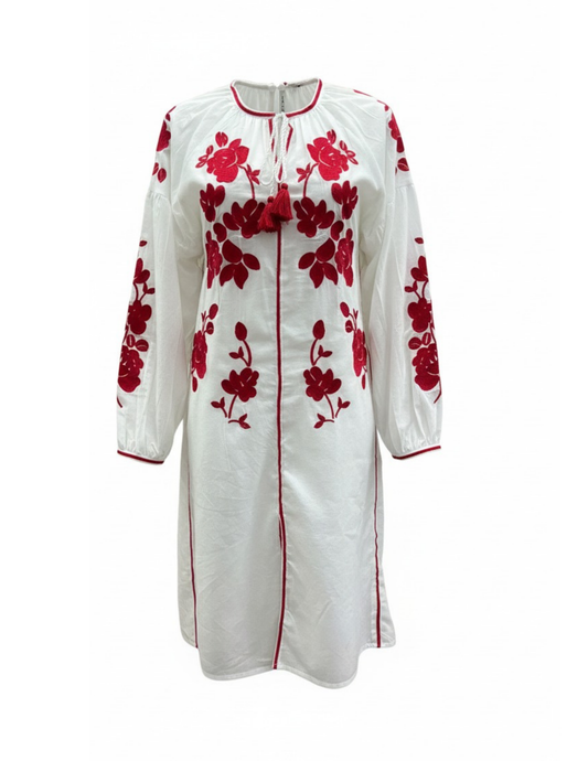 Altea Dress–Rojo  Pack of 3 (1S–1M–1L)