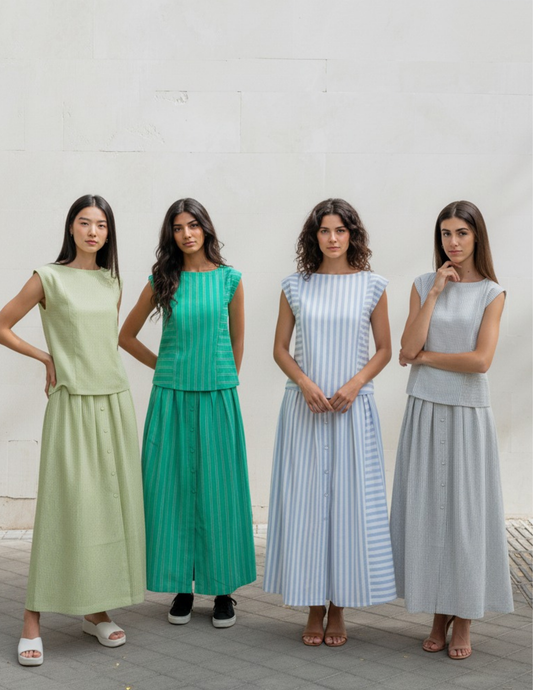 Sarah Set- Dark Green Pack of 2 (1 S/M-1 L/XL)