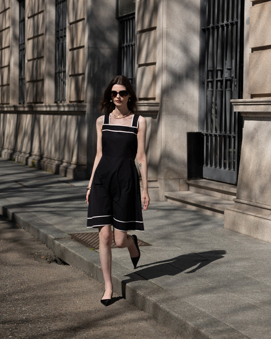 Linda Dress - Black - Pack of 3 (1S-1M-1L)