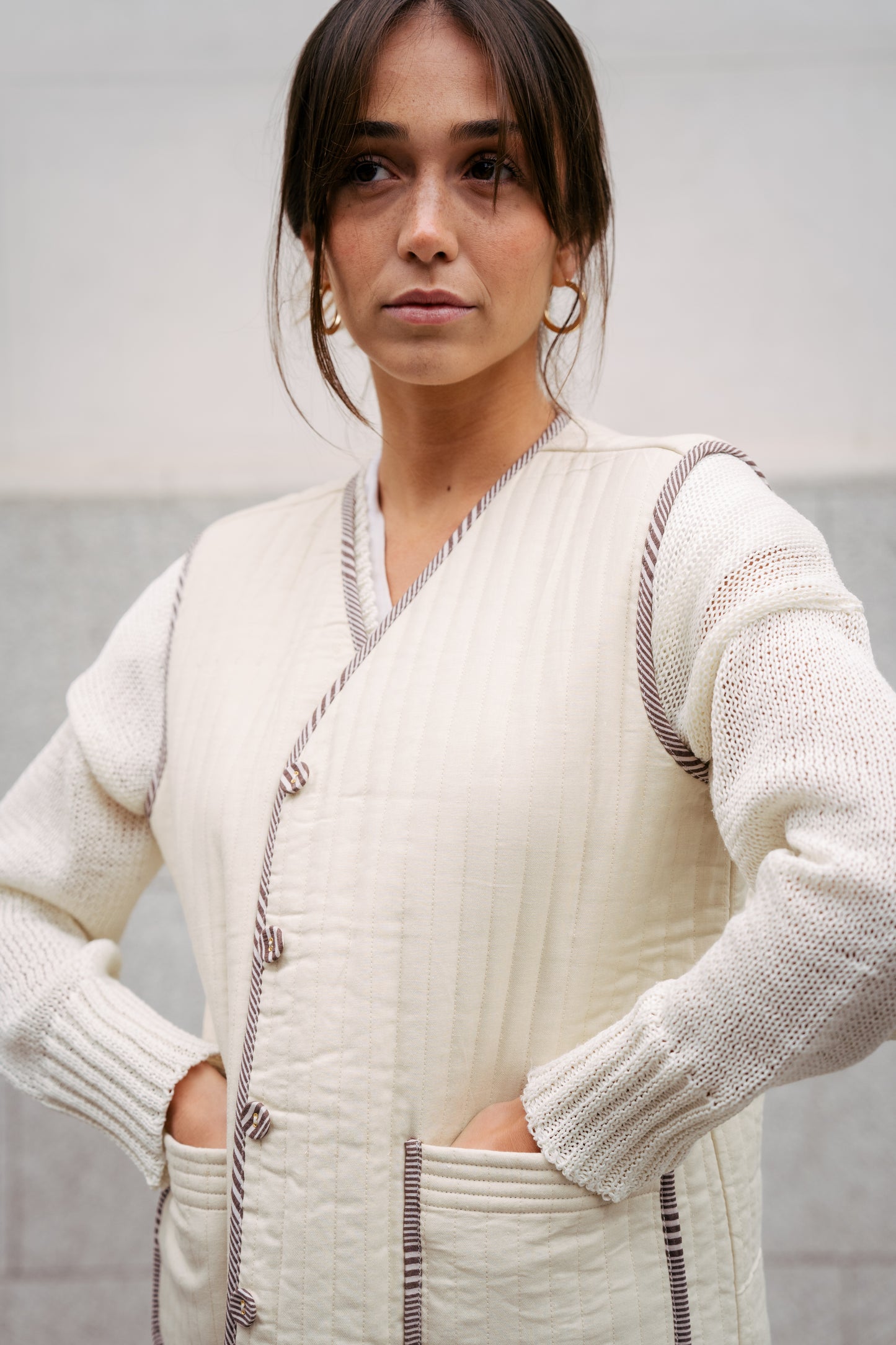 Crema Vest Pack of 2 (1S-1M)