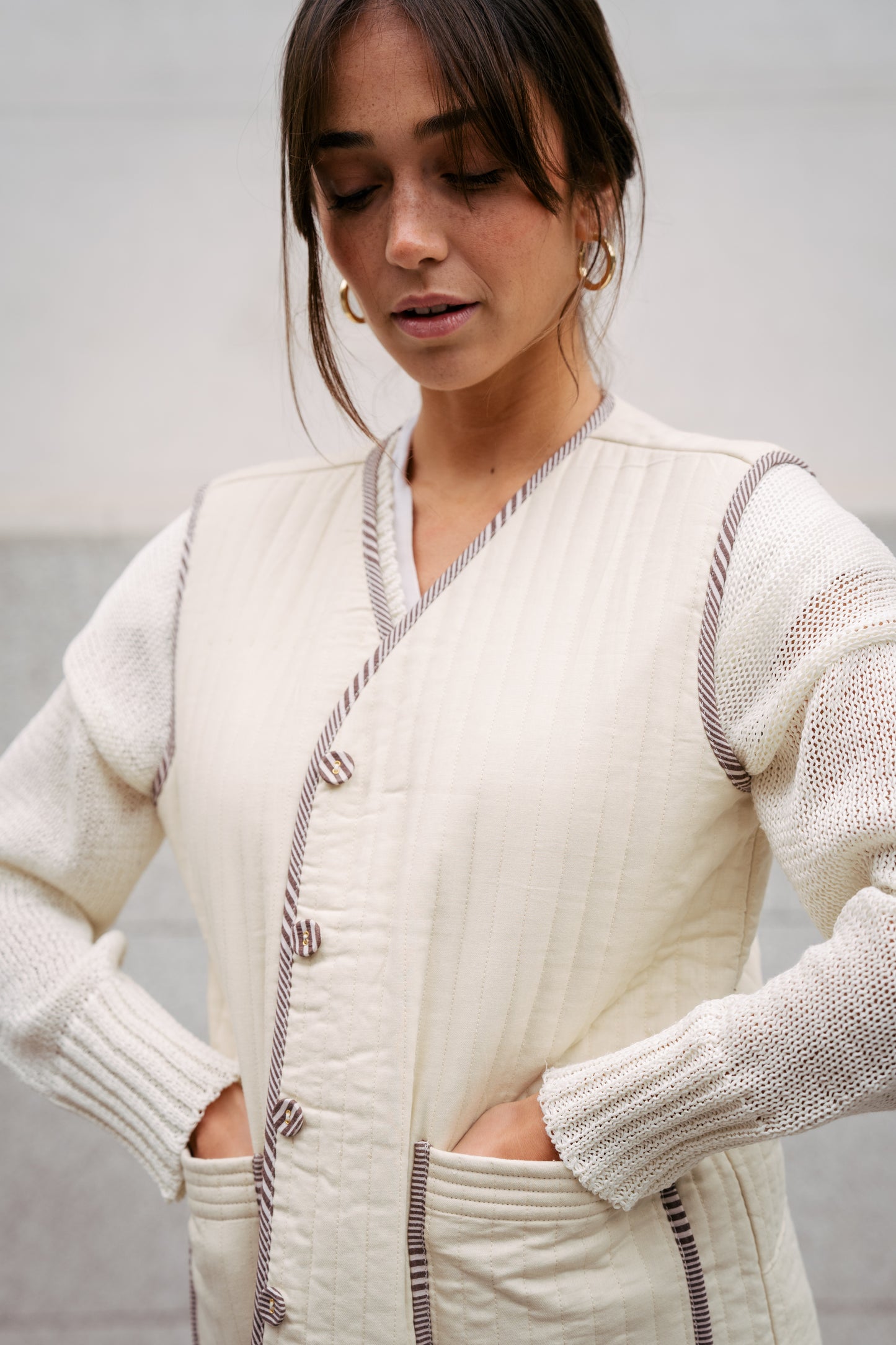 Crema Vest Pack of 2 (1S-1M)