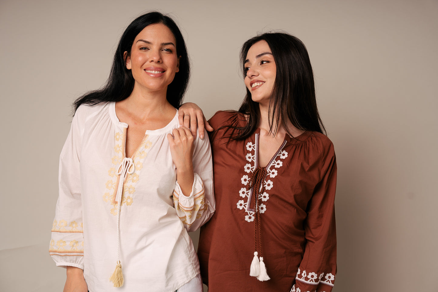 Penny Blouse - White - Pack of 3 (1S-1M-1L)