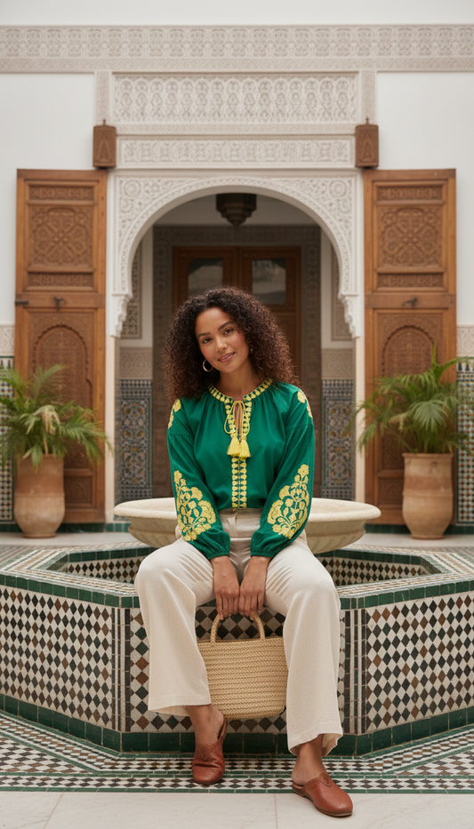 Roka Blouse – Pack of 2 (1 S/M – 1 L/XL)