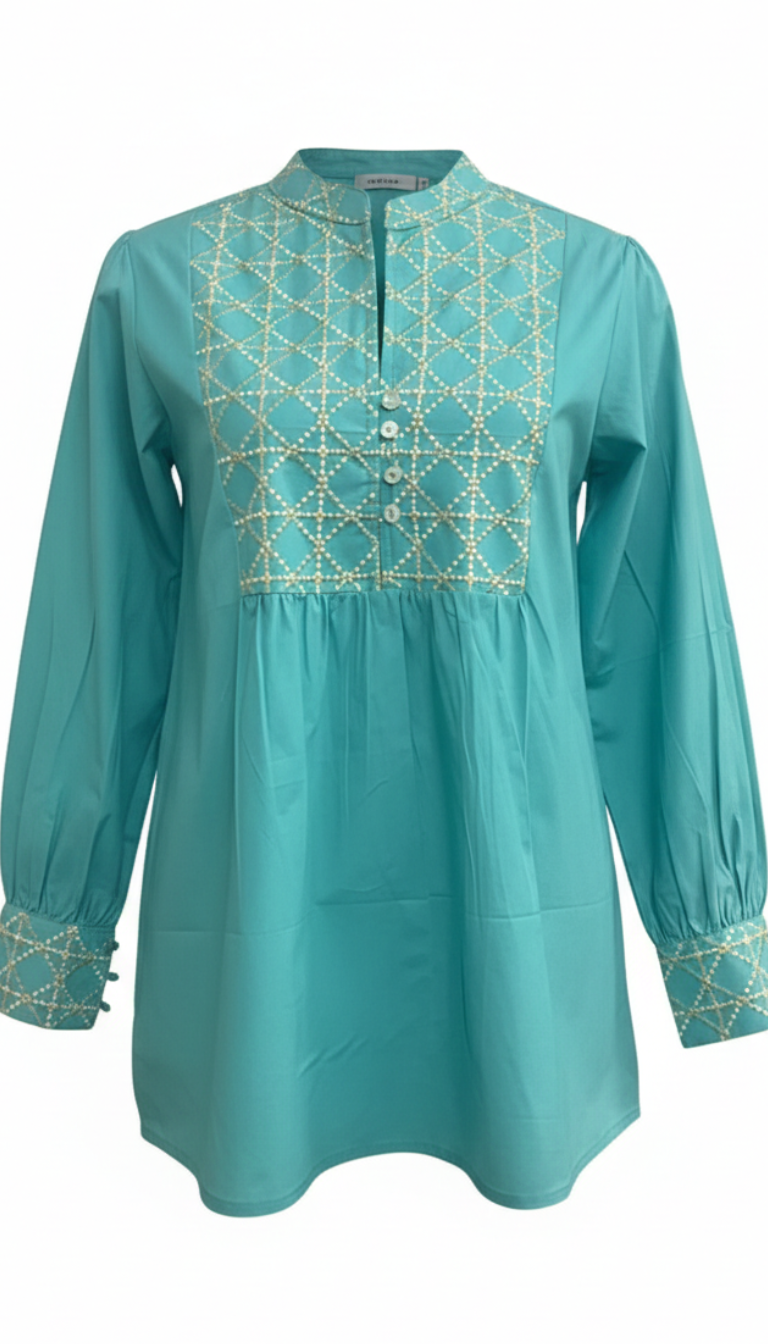 Turquesa Helen Blouse