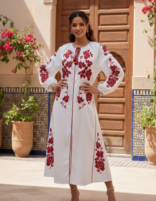 Altea Dress–Rojo  Pack of 3 (1S–1M–1L)