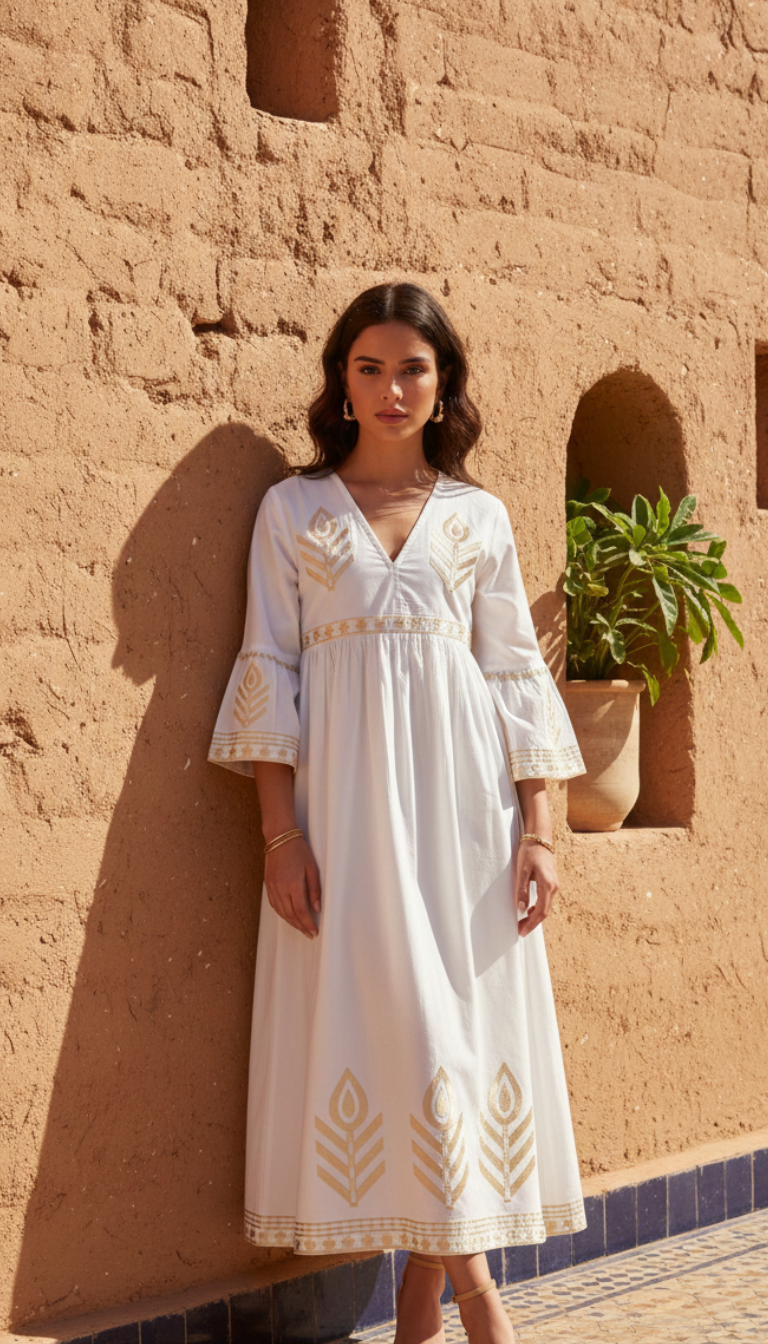Helena Greek Dress