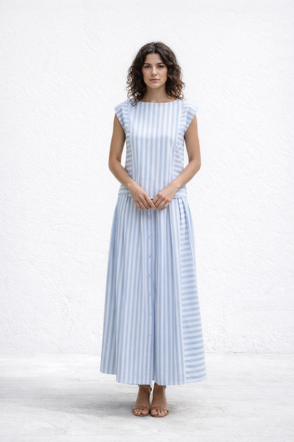 Sarah Set- Blue White Pack of 2 (1 S/M-1 L/XL)