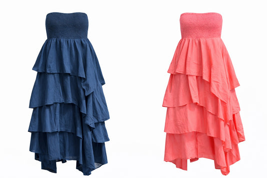 Vestido Menorca - Blue Pack of 4 (2S/M - 2 L/XL)