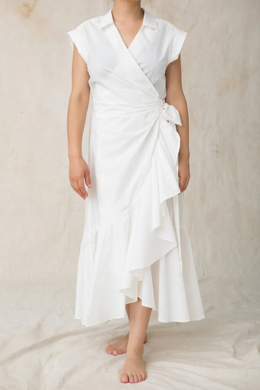 Vestido Classico I - Blanco - Pack of 3 (1S-1M-1L)